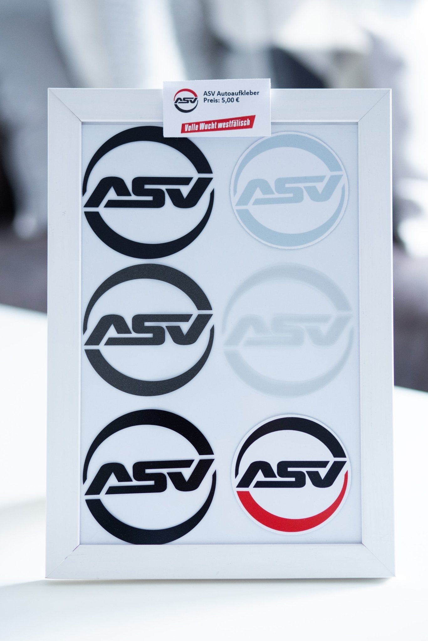 Autoaufkleber - ASV Hamm - Westfalen Fanshop