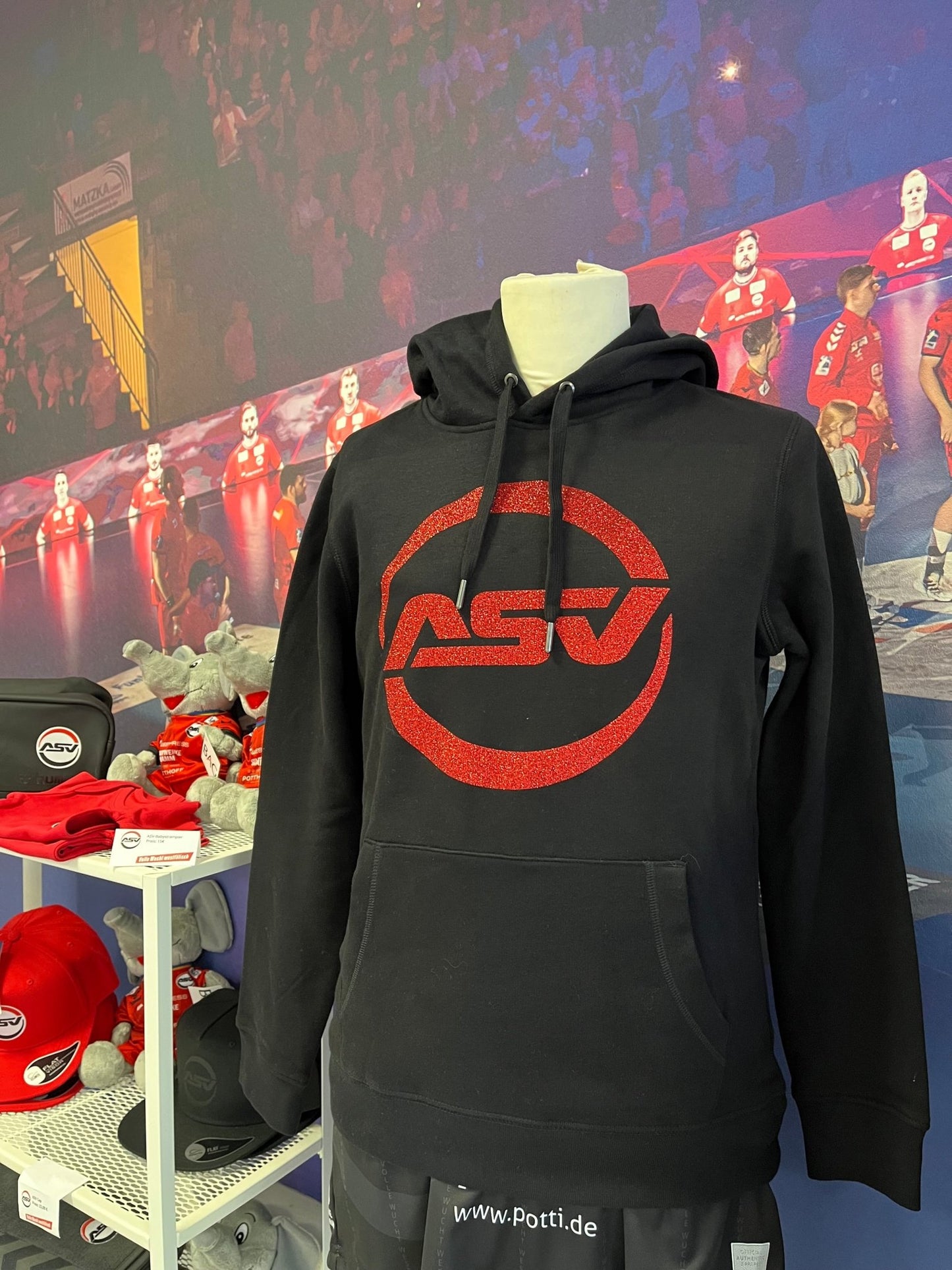 Glitzer Hoodie - ASV Hamm - Westfalen Fanshop